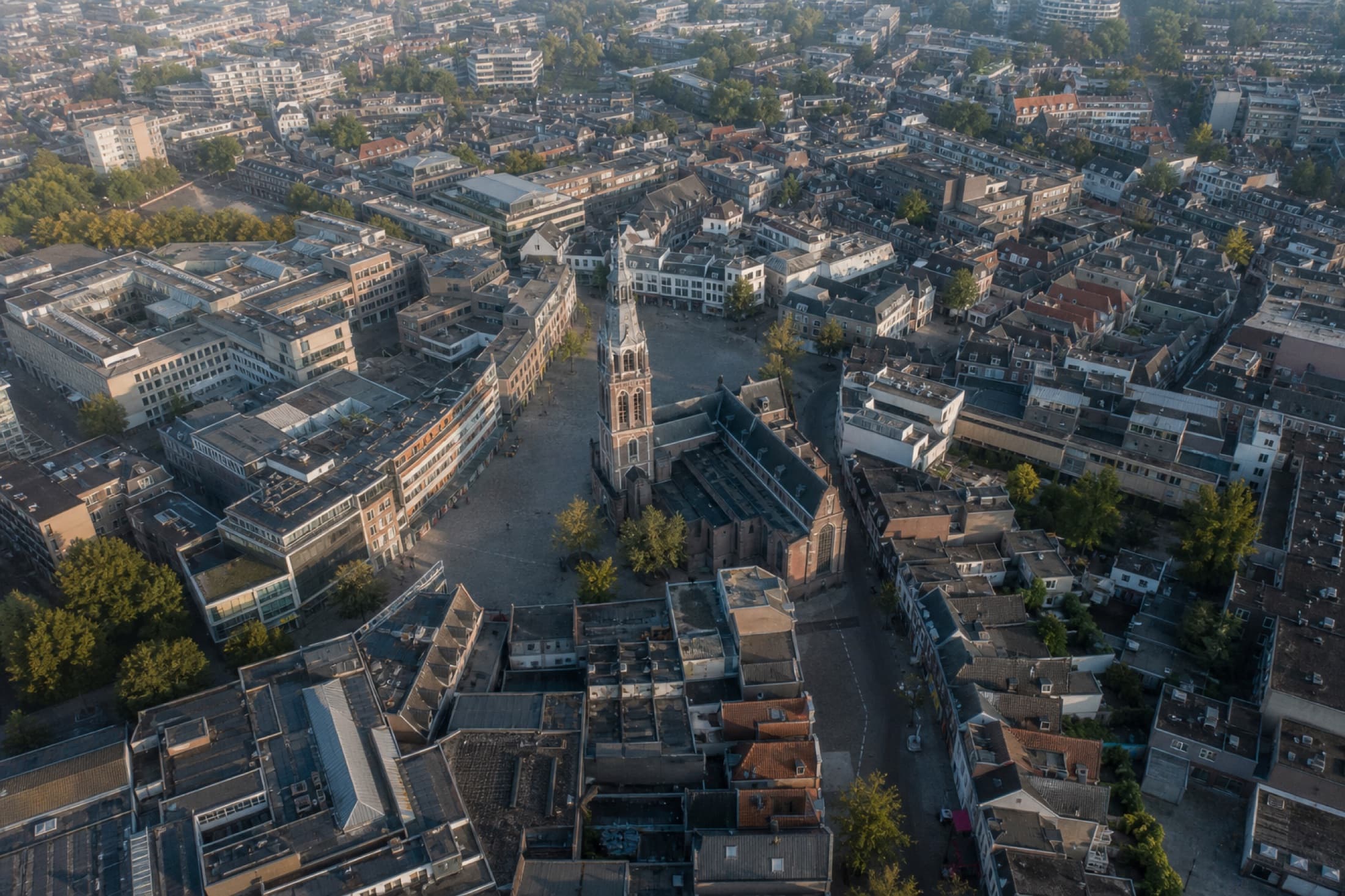 Luchtfoto: Centrum